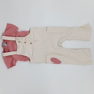 Charlotte & Star Overall Outfit (18 Month) - NWOT